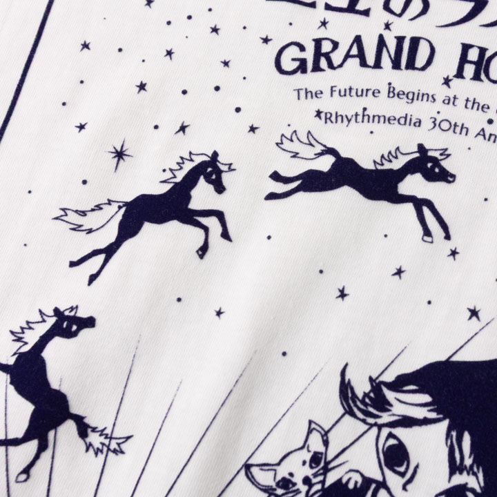 星空のライヴXIII オーガニックコットンTシャツ(オフホワイト)