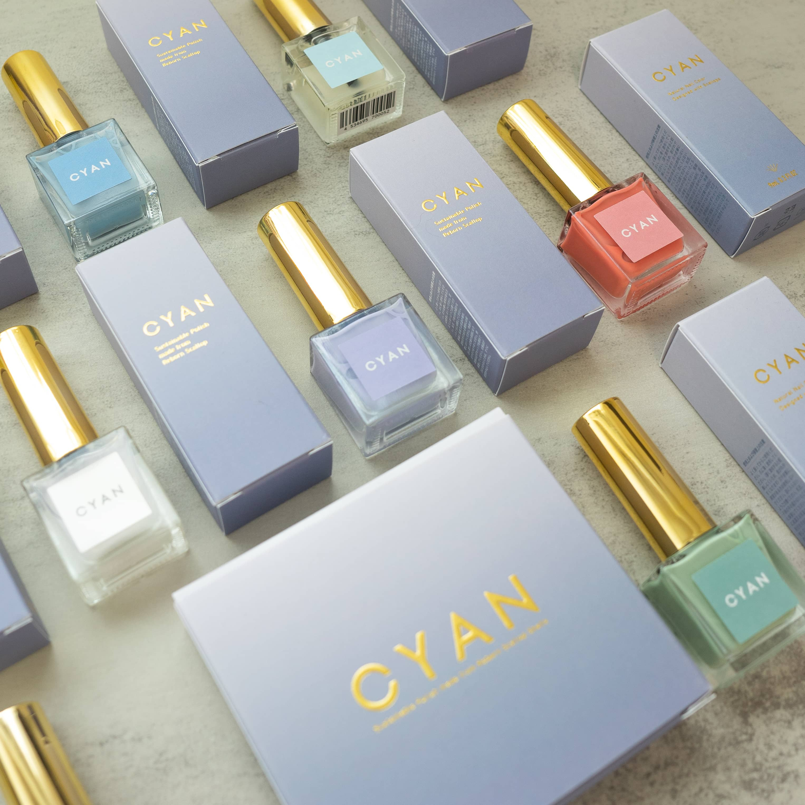 CYAN ナチュラルシェルネイル
