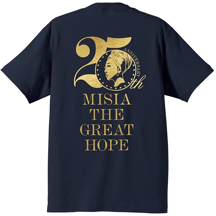 MISIA THE GREAT HOPE Tシャツ(ホワイト）