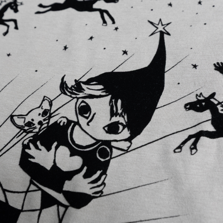 星空のライヴXIII オーガニックコットンTシャツ(ベージュ)