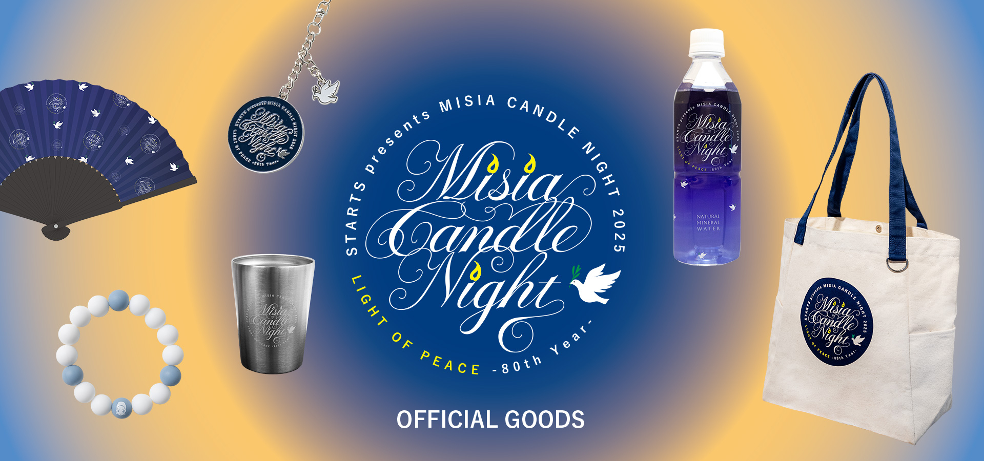 MISIA CANDLE NIGHT 2025 LIGHT OF PEACE -80th Year-