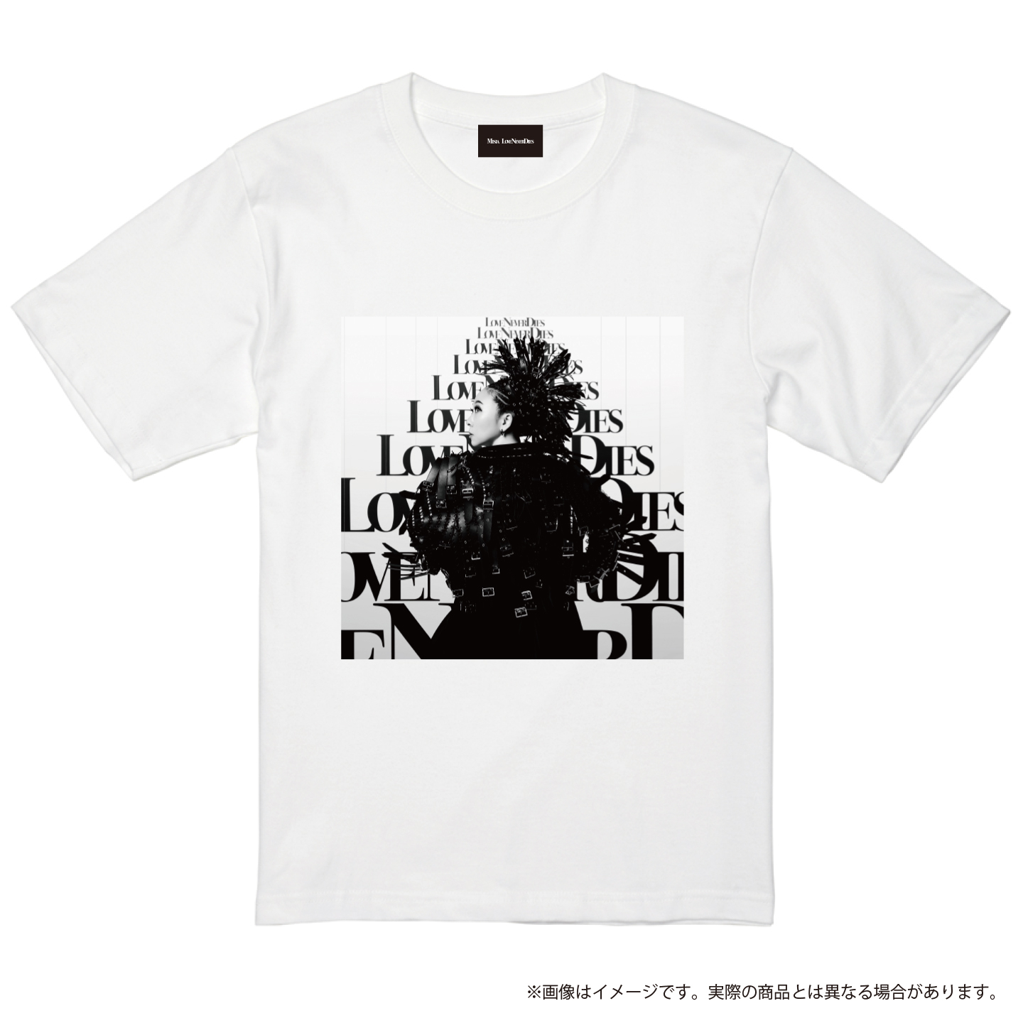 MISIA『LOVE NEVER DIES』プレミアムTシャツ(WHITE)