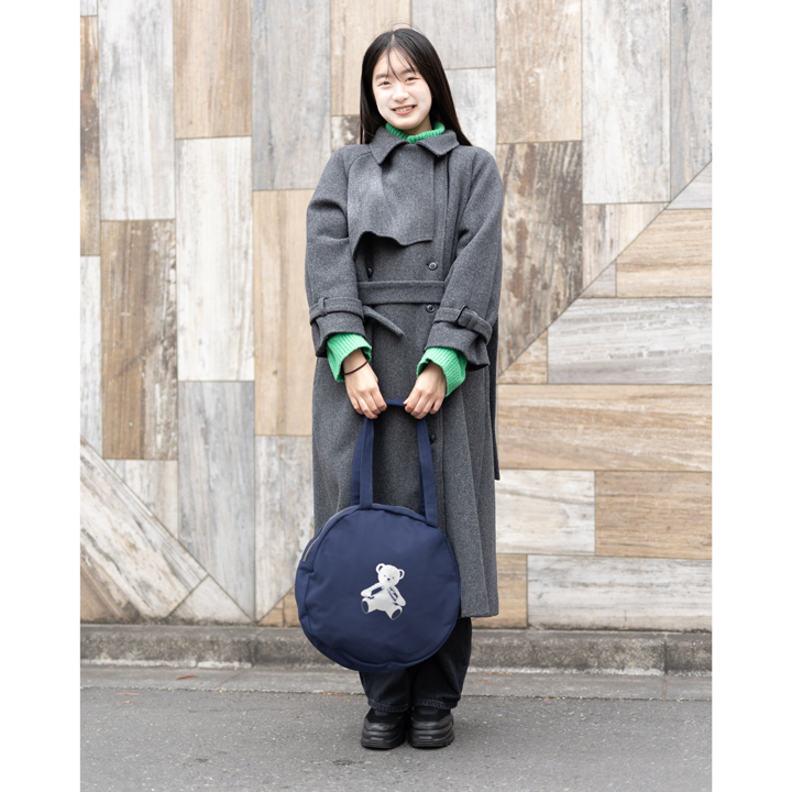 MISIA HOLY NIGHT ラウンドトートバッグ(ネイビー)