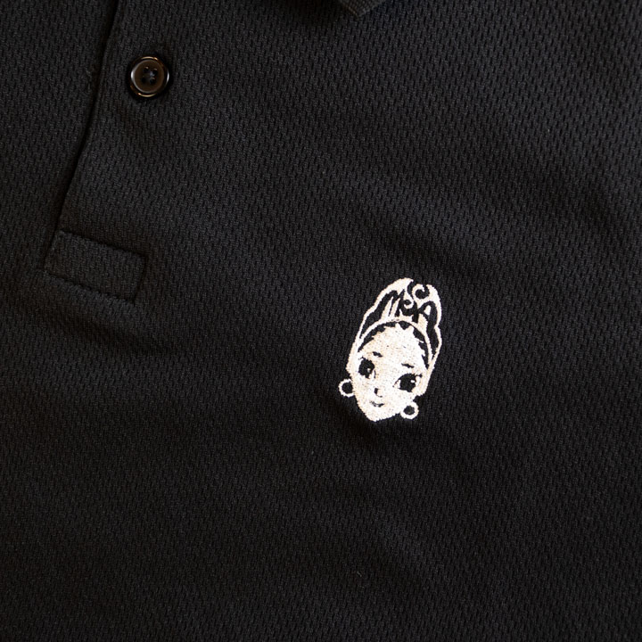 【MSA限定】MSAアイコンポロシャツ(BLACK)
