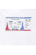 【予約商品】MISIA×BRIGITTE TANAKA<br>オーガンジーTシャツ<br>- TICKET TO PARIS -