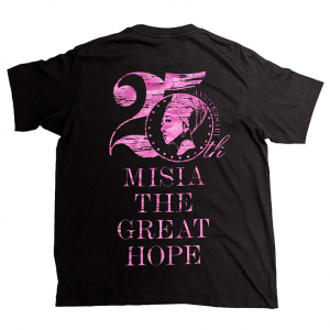 【MSA会員限定】MISIA THE GREAT HOPEオーガニックコットン Tシャツ(オリジナルステッカー付）