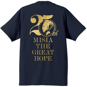 MISIA THE GREAT HOPE Tシャツ(ネイビー）