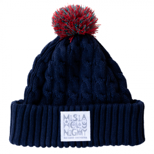 MISIA HOLY NIGHT ニット帽（ネイビー）
