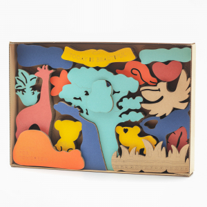 AFRICABLOCKS MADE OF CARDBOARD