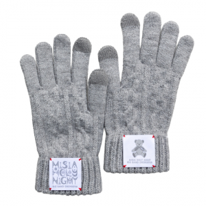 MISIA HOLY NIGHT 手袋（グレー）