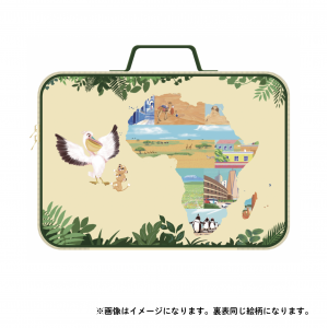 ハートのレオナとエレナ トラベルポーチ