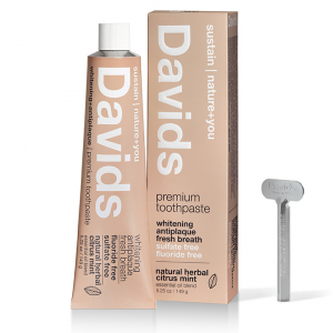 Davids ホワイトニングトゥースペースト ハーバルシトラスペパーミント（149g）