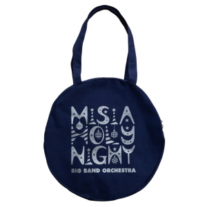 MISIA HOLY NIGHT ラウンドトートバッグ(ネイビー)