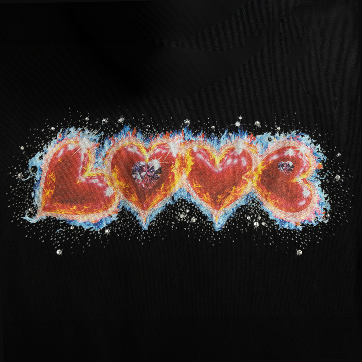 LOVE NEVER DIES  スタッズパーカー