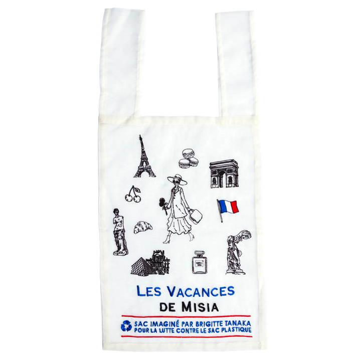 【予約商品】MISIA×BRIGITTE TANAKA<br>オーガンジーバッグ<br>- LES VACANCES DE MISIA -
