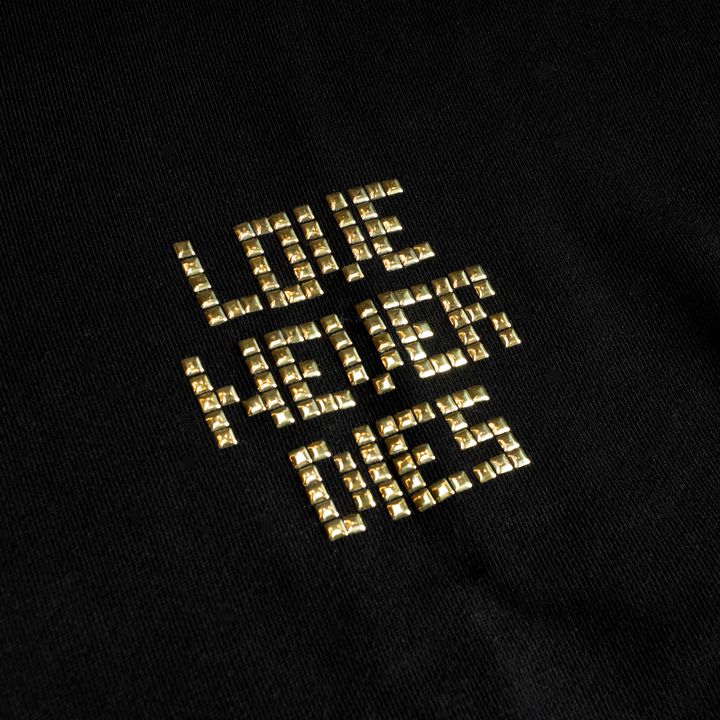 LOVE NEVER DIES  スタッズパーカー