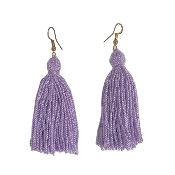 【MCML×Wayuu Colombia Original】 ワユー_タッセルピアス