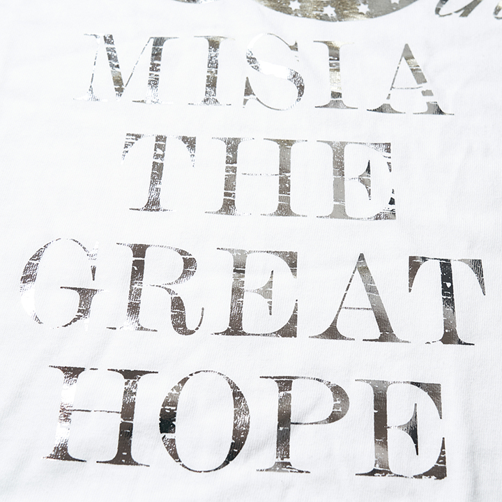 MISIA THE GREAT HOPE Tシャツ(ホワイト）