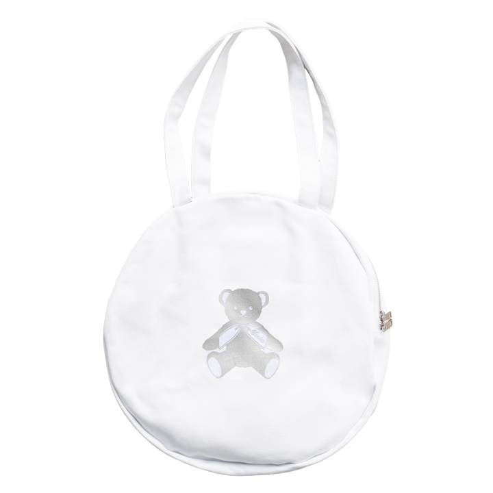 MISIA HOLY NIGHT ラウンドトートバッグ(ホワイト)