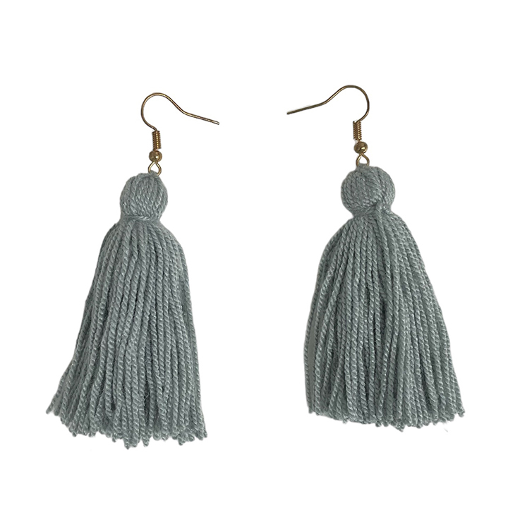 【MCML×Wayuu Colombia Original】 ワユー_タッセルピアス
