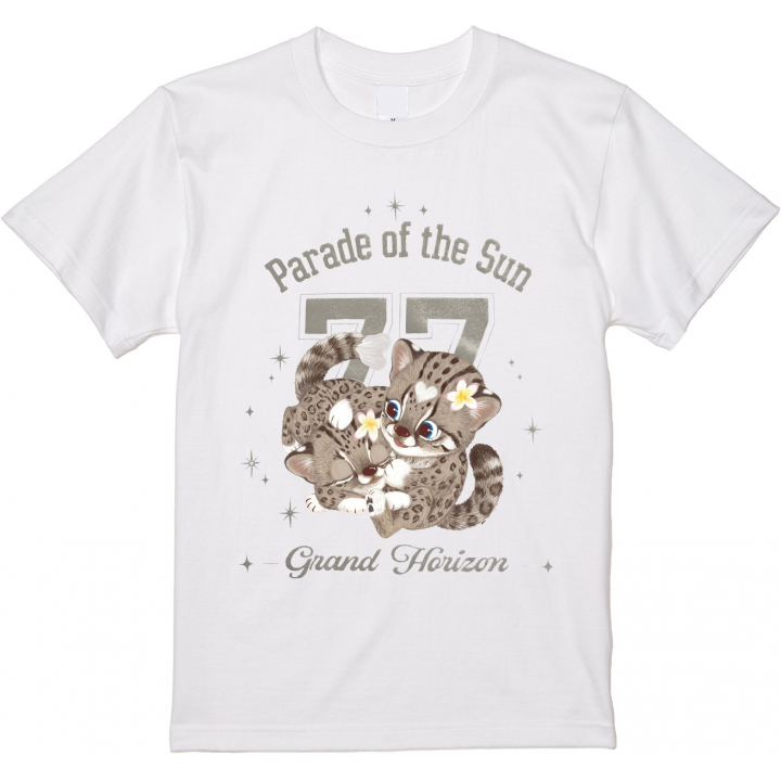 【予約商品】太陽のパレードTシャツ 対馬ver. (ホワイト)