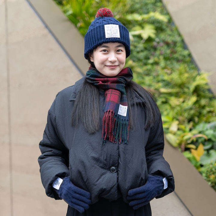 MISIA HOLY NIGHT 手袋（ネイビー）