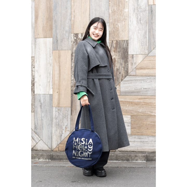 MISIA HOLY NIGHT ラウンドトートバッグ(ネイビー)