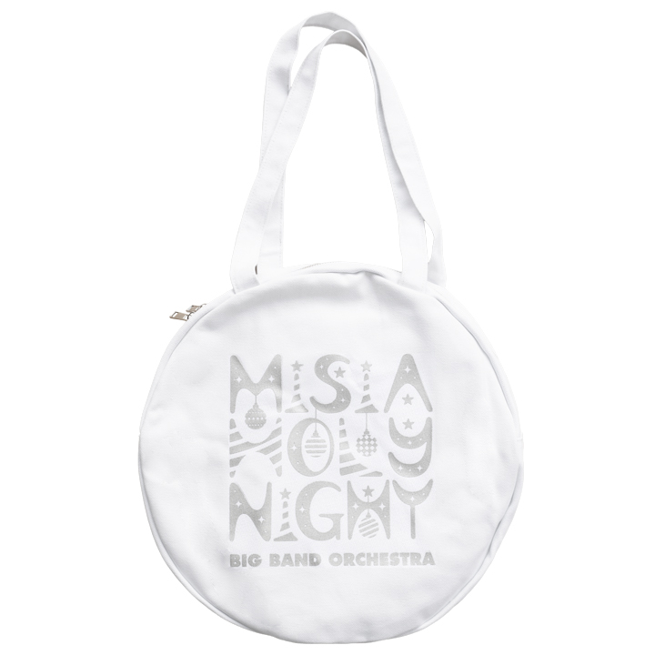 MISIA HOLY NIGHT ラウンドトートバッグ(ホワイト)
