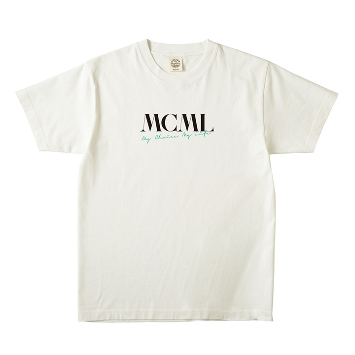 MCMLオーガニックコットンタイポTシャツ