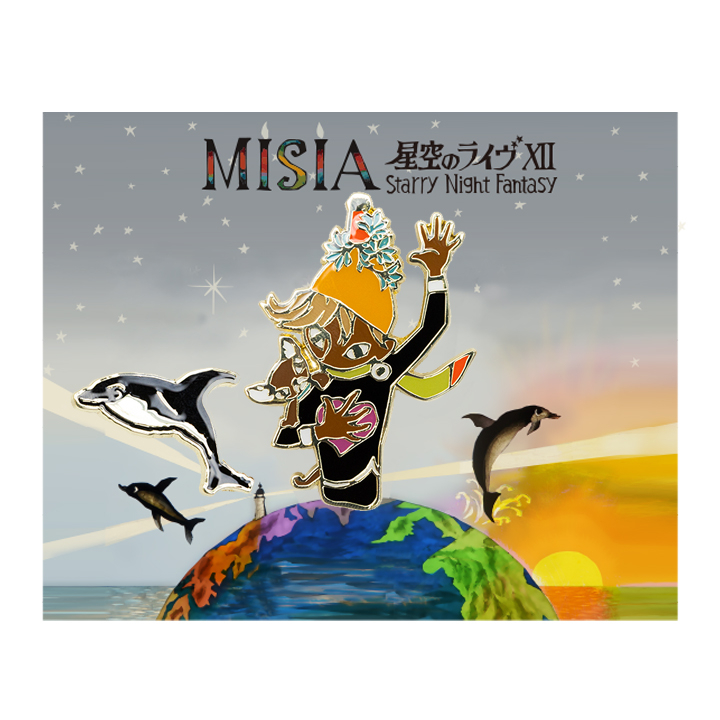 MISIA 星空のライヴ XII ピンバッチ2個セット