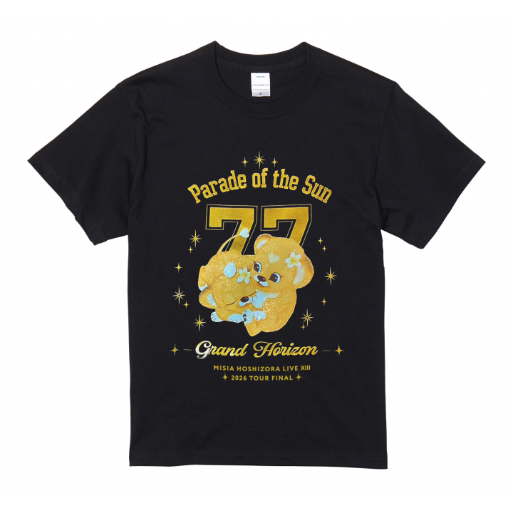 太陽のパレードファイナルTシャツ (ブラック)