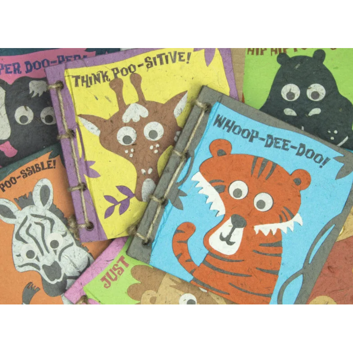 POOPOOPAPER 動物園ジャーナルノートブック