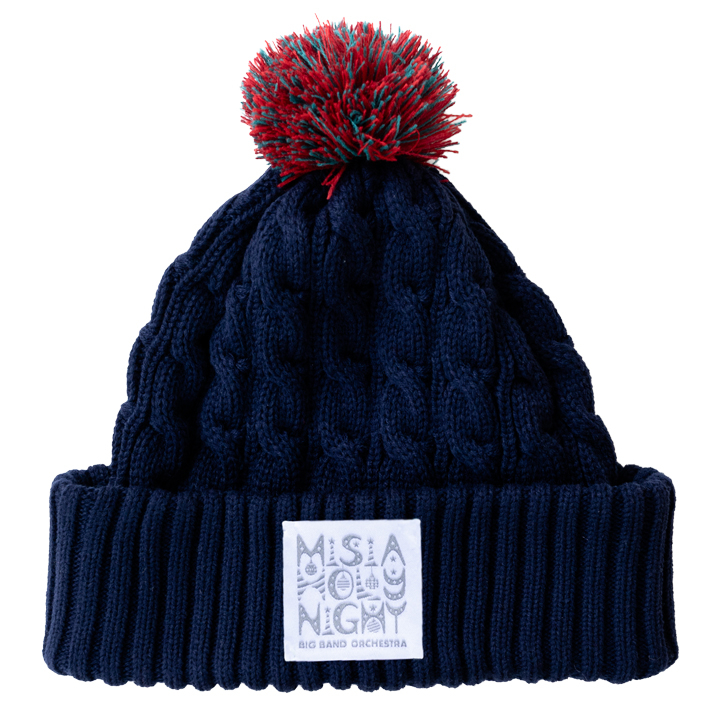 MISIA HOLY NIGHT ニット帽（ネイビー）