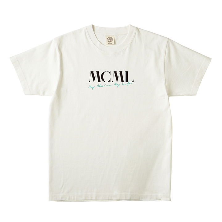 MCMLオーガニックコットンタイポTシャツ