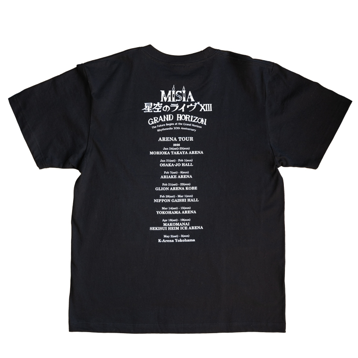 星空のライヴXIII Tシャツ(ブラック)