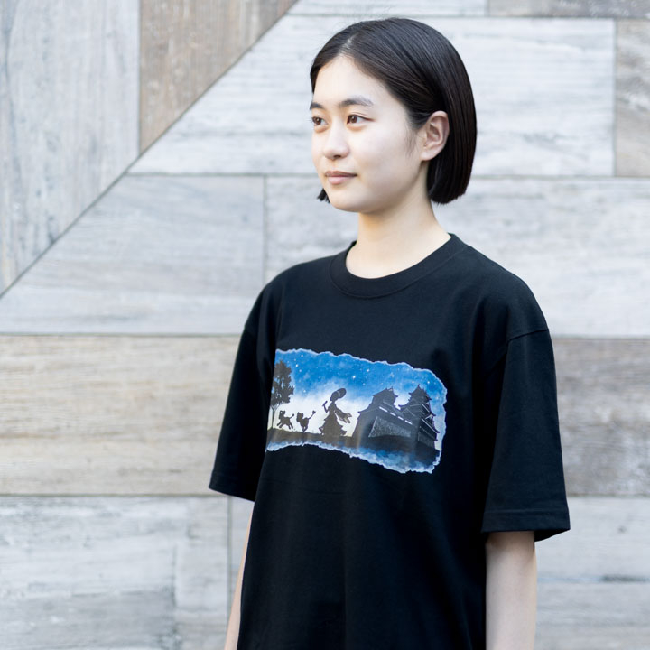 【予約販売】熊本チャリティTシャツ (ブラック)