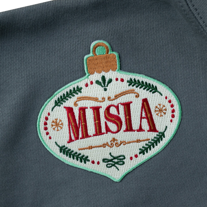 MCML MISIA’s クリスマスワッペンパーカー（ホワイト）