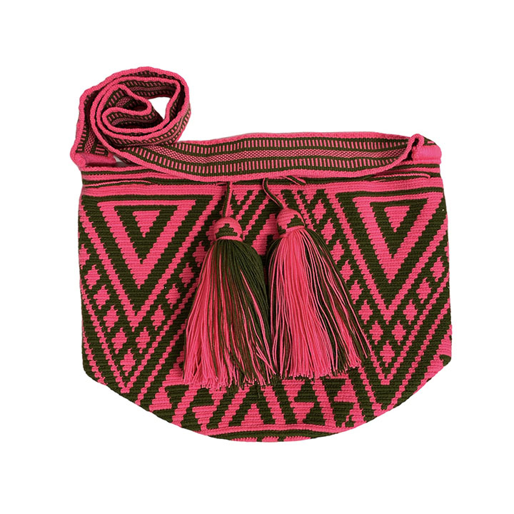 【MCML×Wayuu Colombia Original】 ワユーバッグ _モチーラH