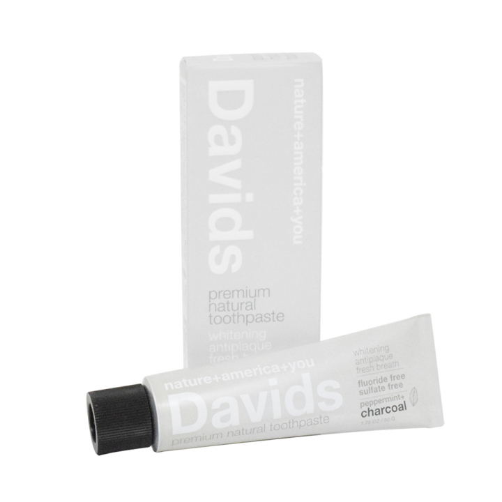 Davids ホワイトニングトゥースペーストチャコール(50g)