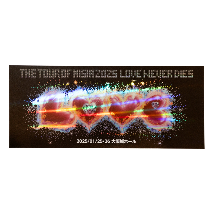 【広島会場受取】MSA限定「THE TOUR OF MISIA」チケットホルダー (デザインチケット付き)