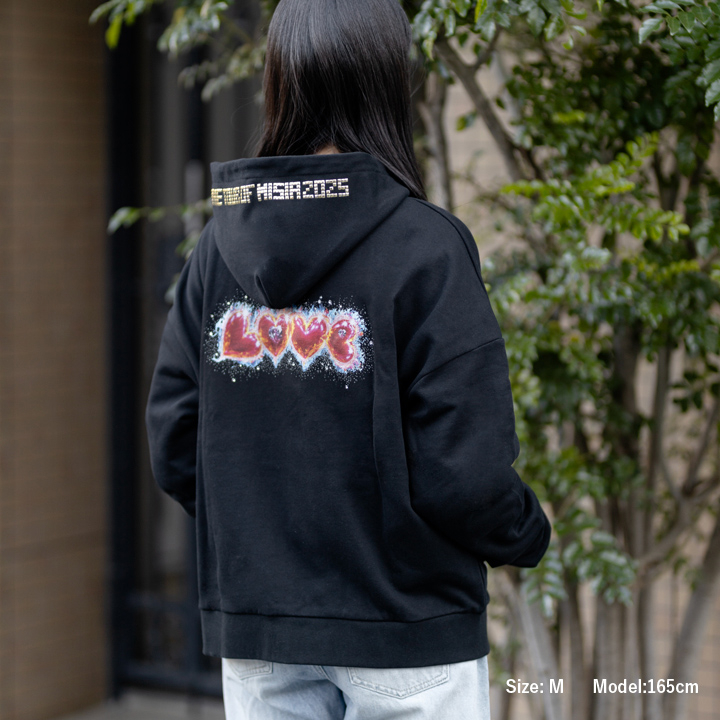 LOVE NEVER DIES  スタッズパーカー