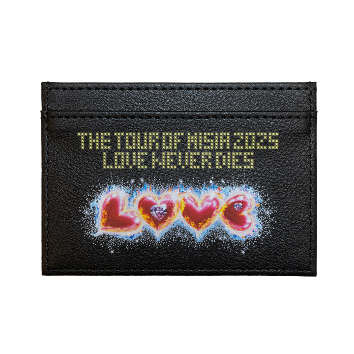 LOVE NEVER DIES  スキミング防止機能付きスタッズカードケース