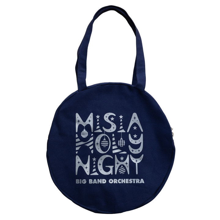 MISIA HOLY NIGHT ラウンドトートバッグ(ネイビー)