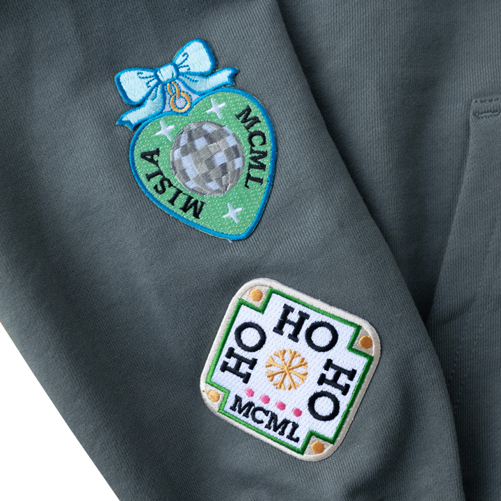 MCML MISIA’s クリスマスワッペンパーカー（ホワイト）