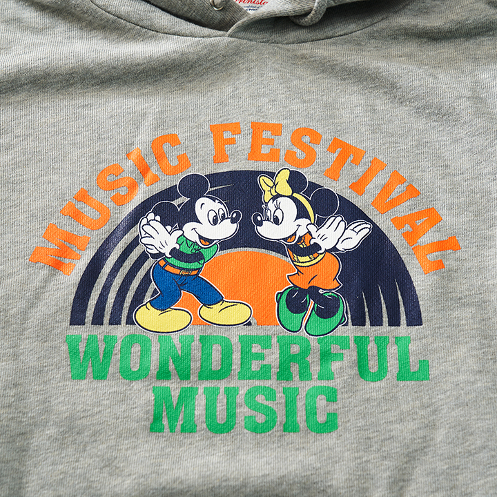 【ディズニーデザインスペシャルグッズ】MUSIC FESTIVAL パーカー