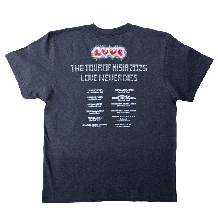 【東京会場受取】THE TOUR OF MISIA 2025 LOVE NEVER DIES ファイナルTシャツ