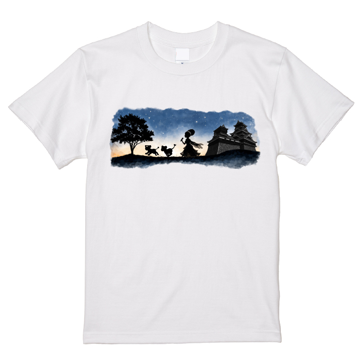 【予約販売】熊本チャリティTシャツ (ホワイト)