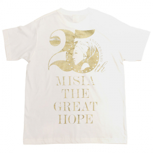 【MSA会員限定】MISIA THE GREAT HOPEオーガニックコットン Tシャツ(オリジナルステッカー付）